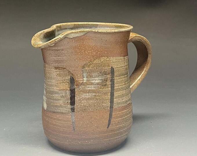 Wood Fired Salt Glazed Stoneware Creamer