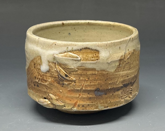 Wood Fired Ash Glazed Tea Bowl