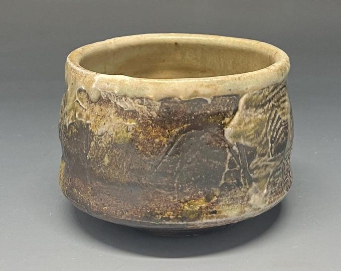 Wood Fired Salt Glazed Tea Bowl