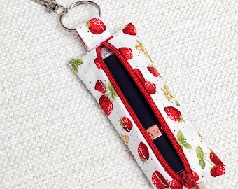 Lip Balm Keychain pouch, Gift for her, Christmas gift,
