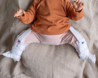 Solid Spread Leggings | Choice of Colors | For Hip Brace or Pavlik Harness | Hip Dysplasia
