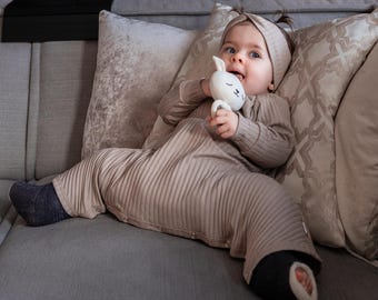 Hip Spica Cast Romper | Baby One Piece Over Cast | Ankle-to-Ankle Snaps | Hip Dysplasia