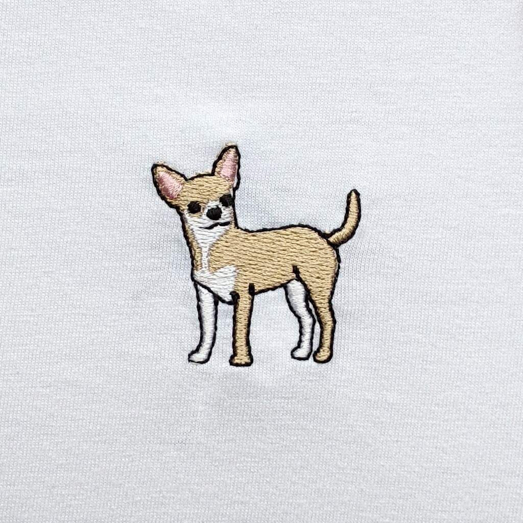 Chihuahua Embroidered Women's TShirt Etsy