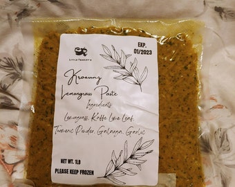 1 LB Lemongrass Paste (Kroeung)