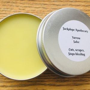 Yarrow Salve, unscented, organic, and wildcrafted