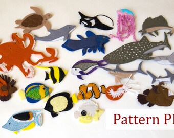 Download Felt Sea Creatures Etsy