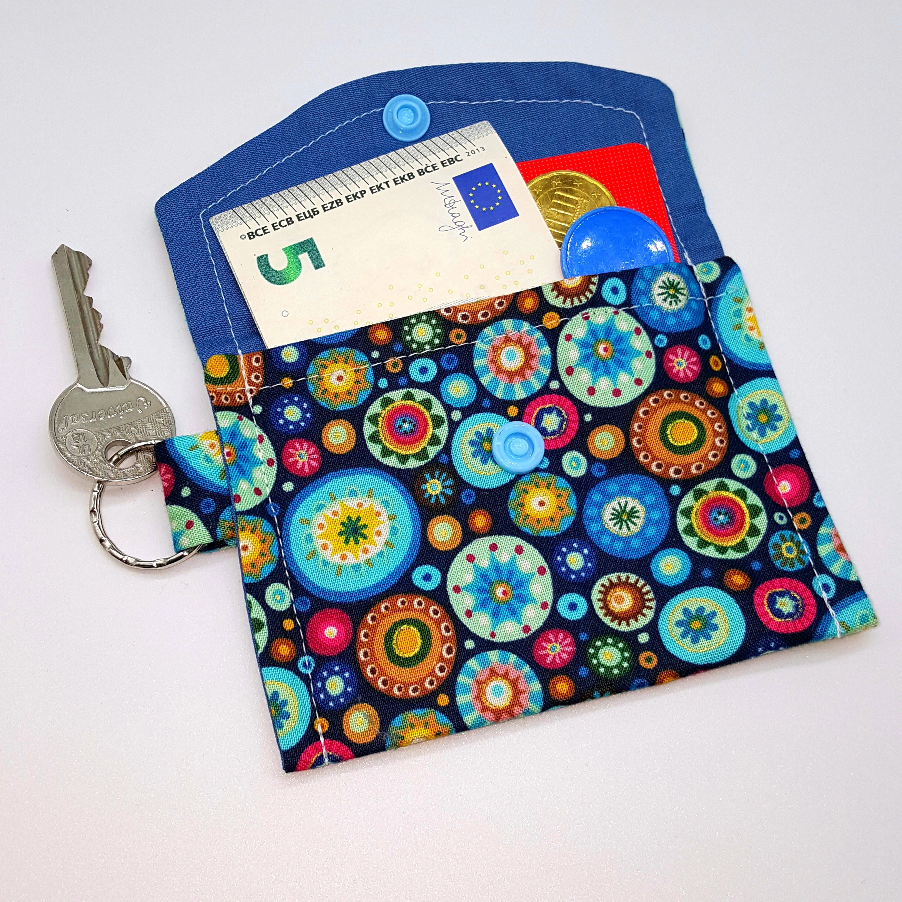 Keychain Small Purse Fabric Mini Bag Purse Purse Travel Purse Etsy