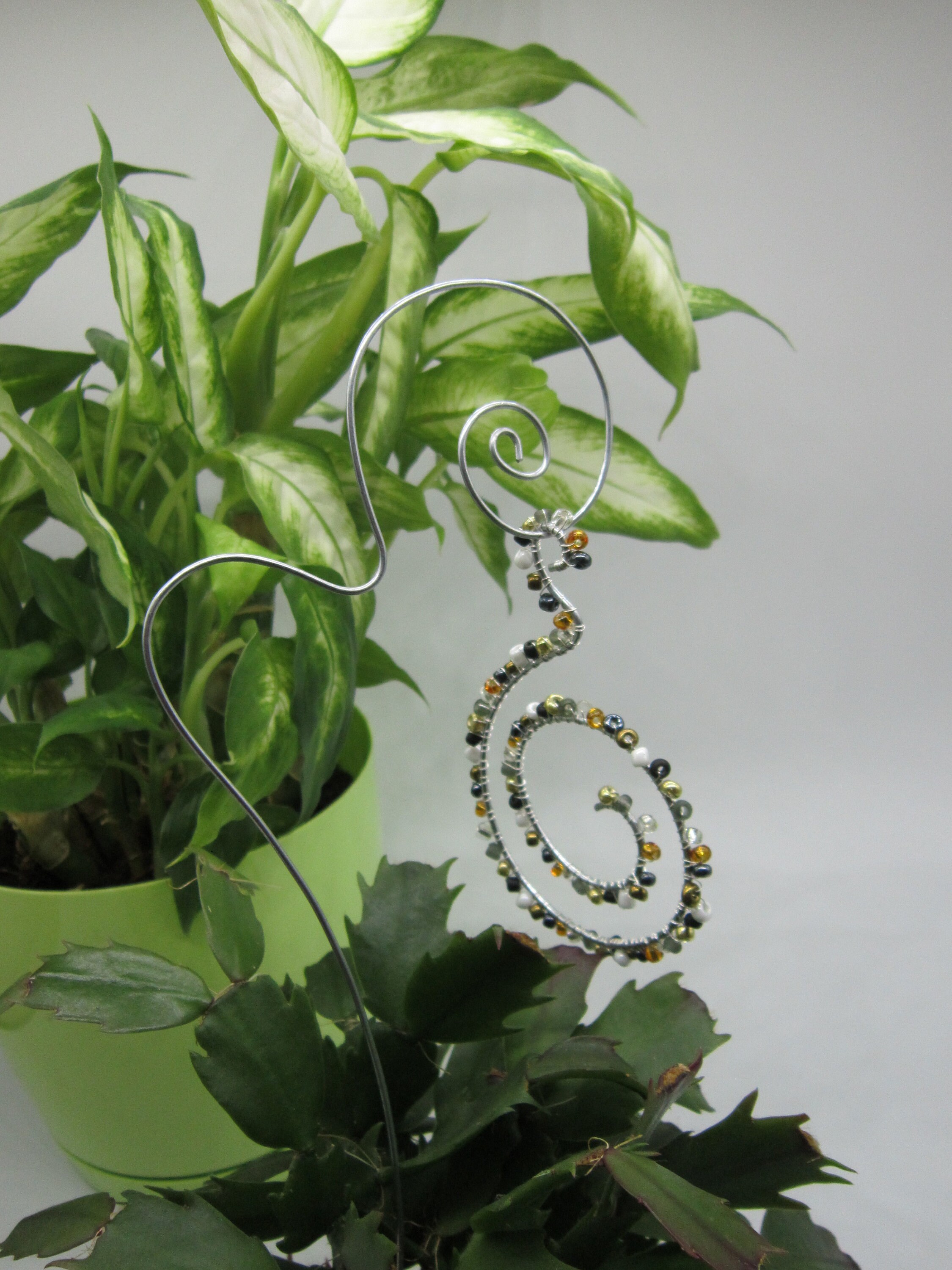 Plant plug flower plug spiral garden decoration flower plug Etsy