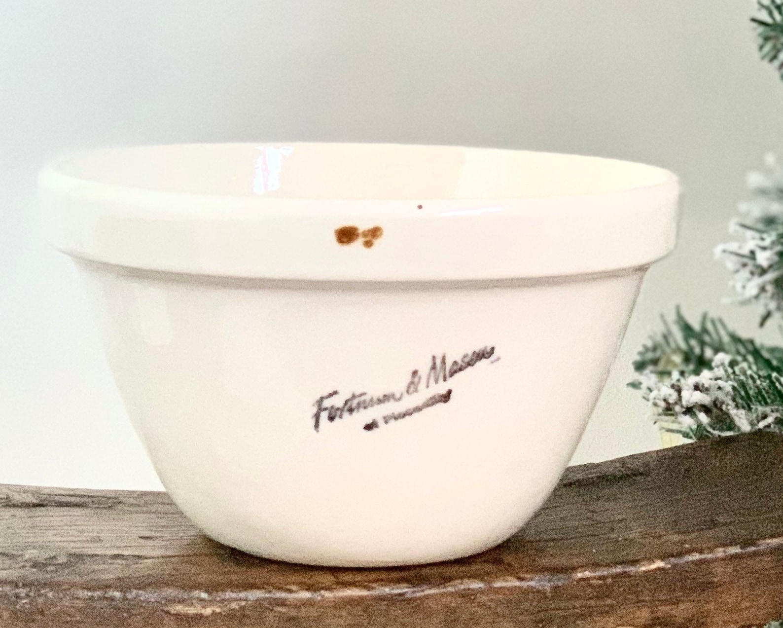 Vintage Fortnum and Mason Large Pudding Bowl Etsy