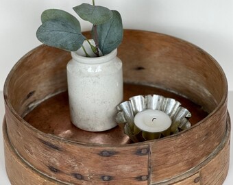 Antique sieve bowl