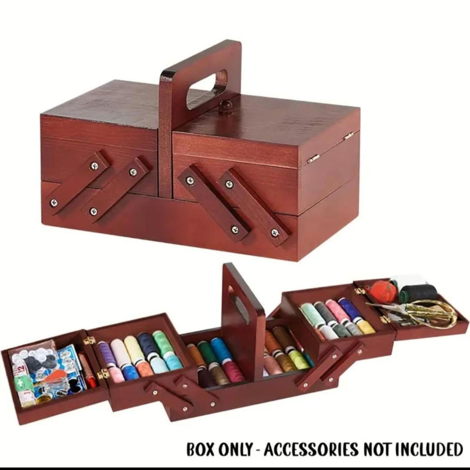9+ Sewing Box Organizer Wooden Sewing Box Organizer - Etsy