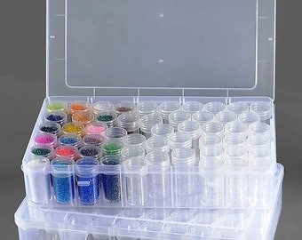 60 Grids Bead Organizer and Storage Diamond Painting Containers