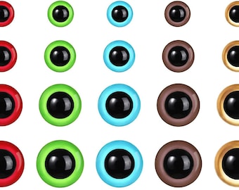 Eyes 160pcs 10/12/16/18mm for Amigurumi