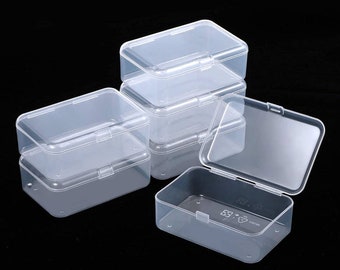 6 Packs Small Plastic Storage Containers