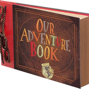 Scrapbook Photo Album, Photo Book, Our Adventure Book