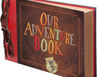 Scrapbook Photo Album, Photo Book, Our Adventure Book