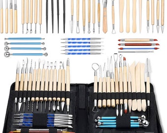 Polymer Clay Tools, Modeling Clay Sculpting Tools Set Pottery Tools