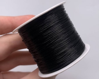 1mm Elastic Bracelet String Cord Stretch Bead Cord for Jewelry Making and Bracelet Making