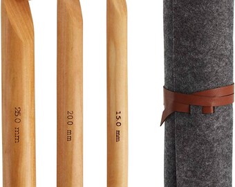 3 PCS Giant Crochet Hooks Set