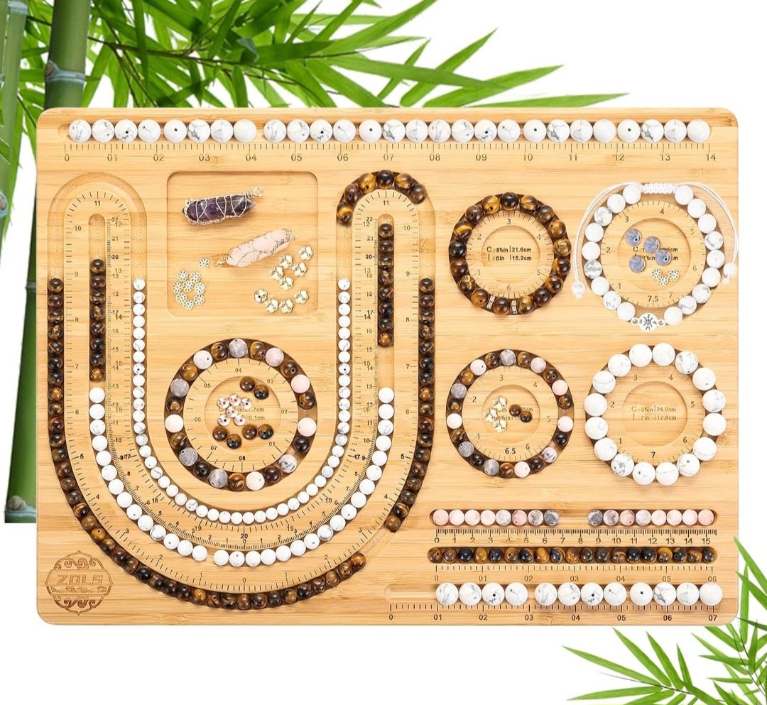 Wooden Bead Design Board for Jewelry Making,jewelry Making Tray for