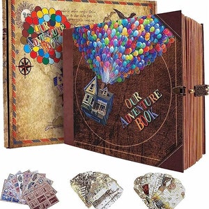 Scrapbook Photo Album, Photo Book, Our Adventure Book