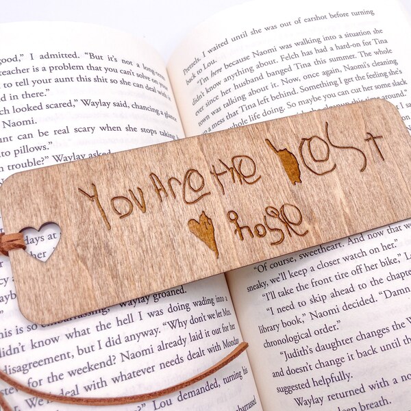 Wood Bookmark Etsy