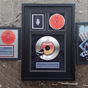 BILLY JOEL - Piano Man (Award 15 X 21 + original labels + Concert photo)