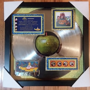 Beatles Yellow Submarine PLATINUM Award