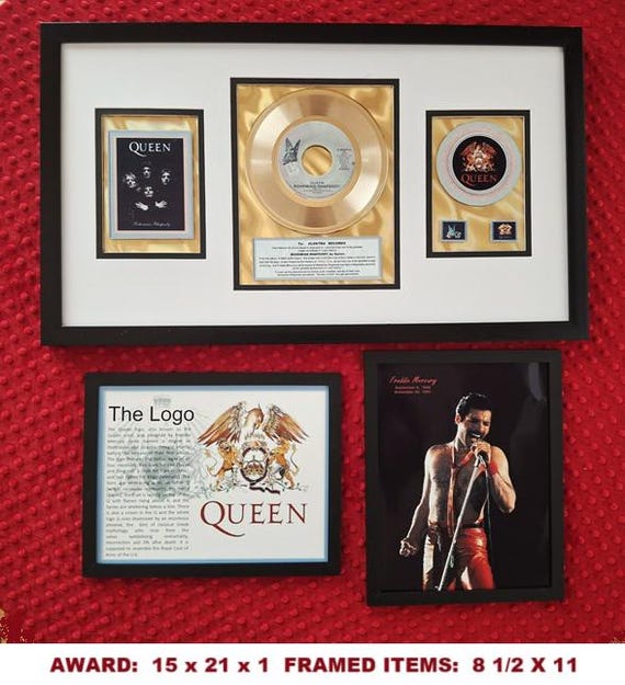 QUEEN of BOHEMIA Maia プレート　６個 Queen - Bohemian Rhapsody 45 Platinum Award 21