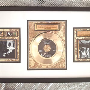 Elvis Presley HOUND DOG Gold Record Award 21 &quot;X 15&quot; Schaukasten AUTHENTIC