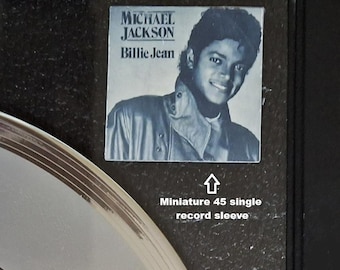 Michael Jackson - Billie Jean Award + Moonwalk Photo Framed - Etsy