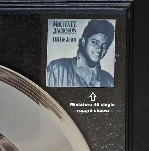 Michael Jackson - Billie Jean Award + Moonwalk Photo Framed - Etsy