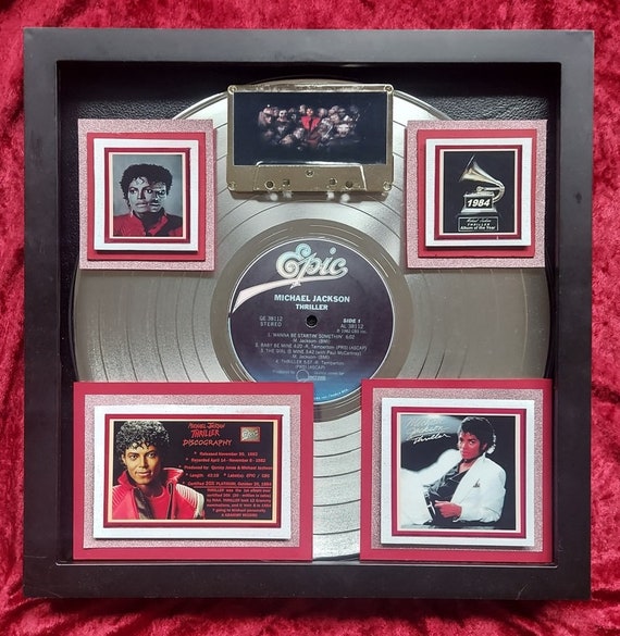 MICHAEL JACKSON - Thriller W-framed MJ Photo & Coa - Etsy
