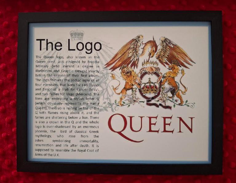 クイーン - ボホ・ラプソディ 45 プラチナ賞 21インチ x 15インチ +