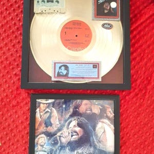 Bob Seger &quot;Night Moves&quot;  Gold Record + group photo