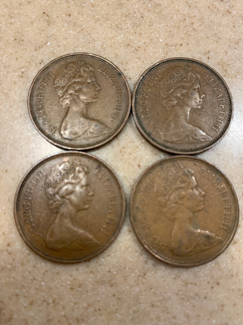 Elizabeth ll D.G.REG.F.D.1971 Etsy