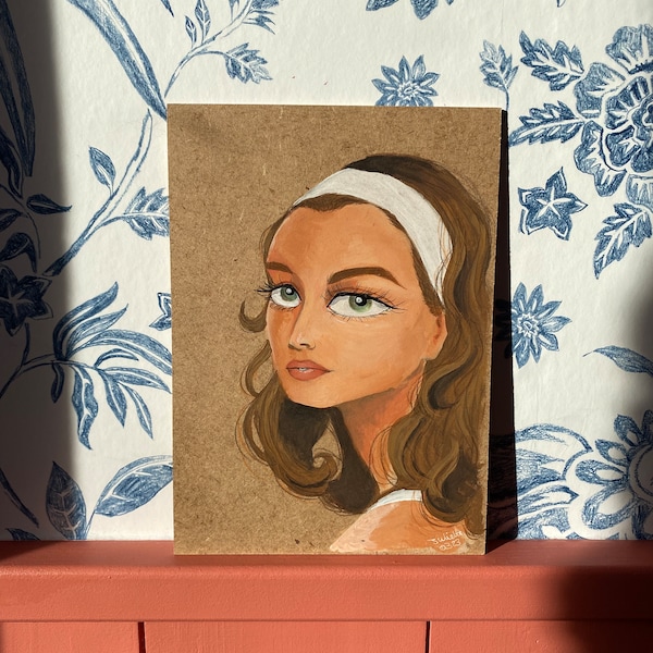 Portrait Romy Schneider - Original