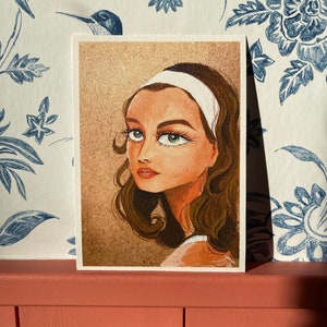 Illustration Romy Schneider - Édition limitée