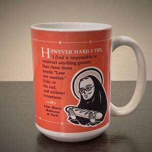 St. Maria Skobtsova of Paris 15 oz. Mug: Saints of the Orthodox Church