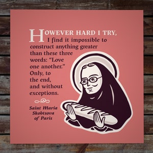 St. Maria Skobtsova of Paris Poster Print: Saints of the Orthodox Church