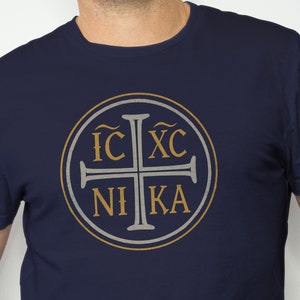 IC XC NIKA &quot;Jesus Christ, Conqueror&quot; Orthodox Christian T-shirt