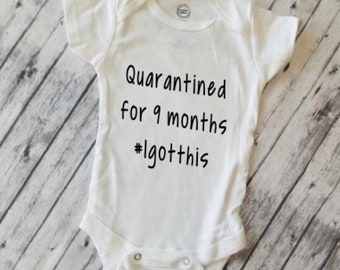i was born during a pandemic onesie