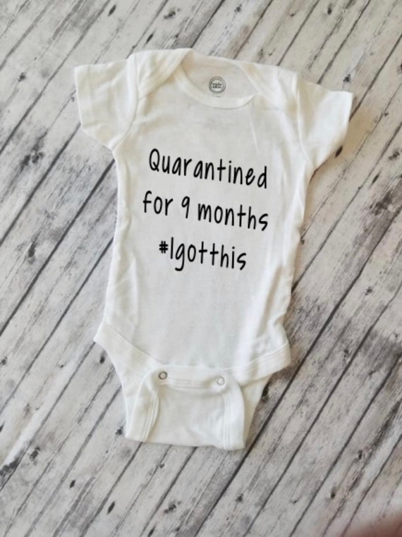 pandemic baby onesie