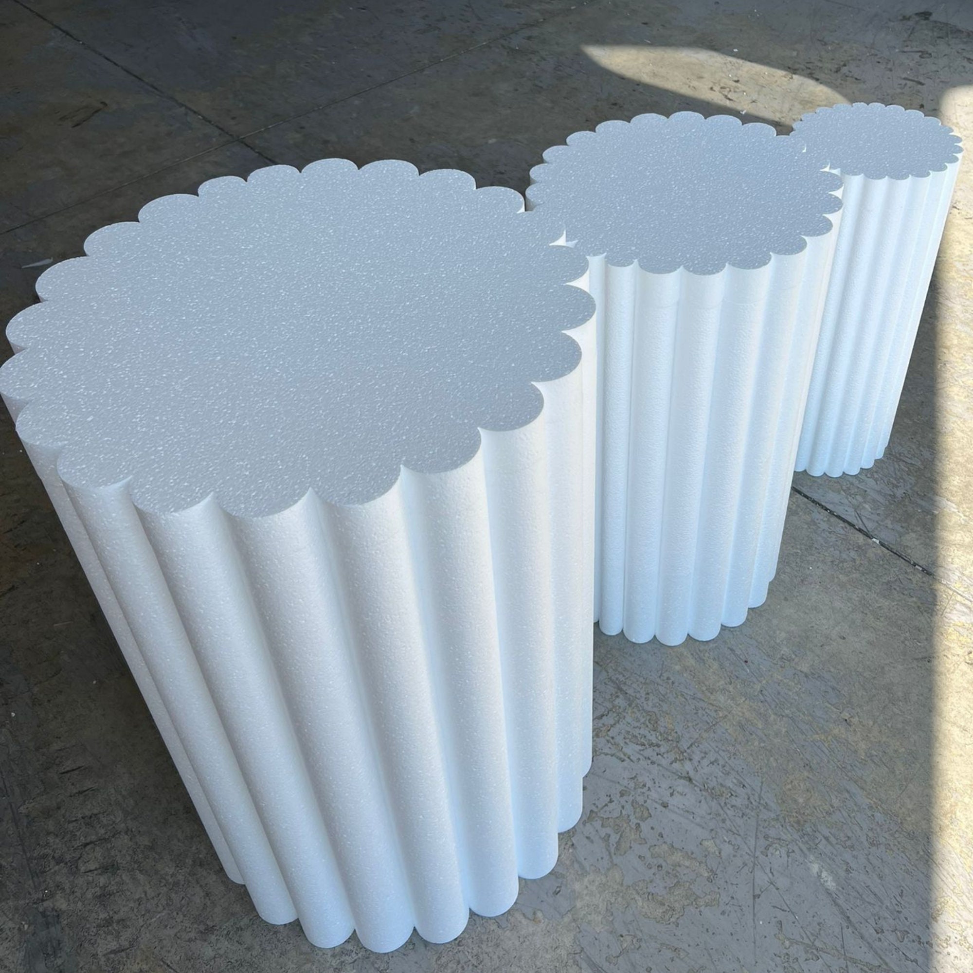 Generic 20 Modelling Styrofoam Foam Cylinder Pillar Decor Craft White  Handwork 63mm : : Home & Kitchen