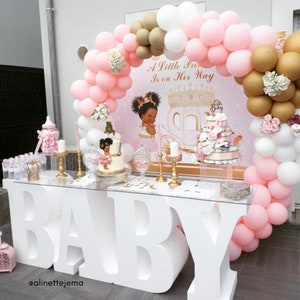 Mesa de letras para bebe, decoraciones para babyshower, fiestas de revelación de género, letras xxl
