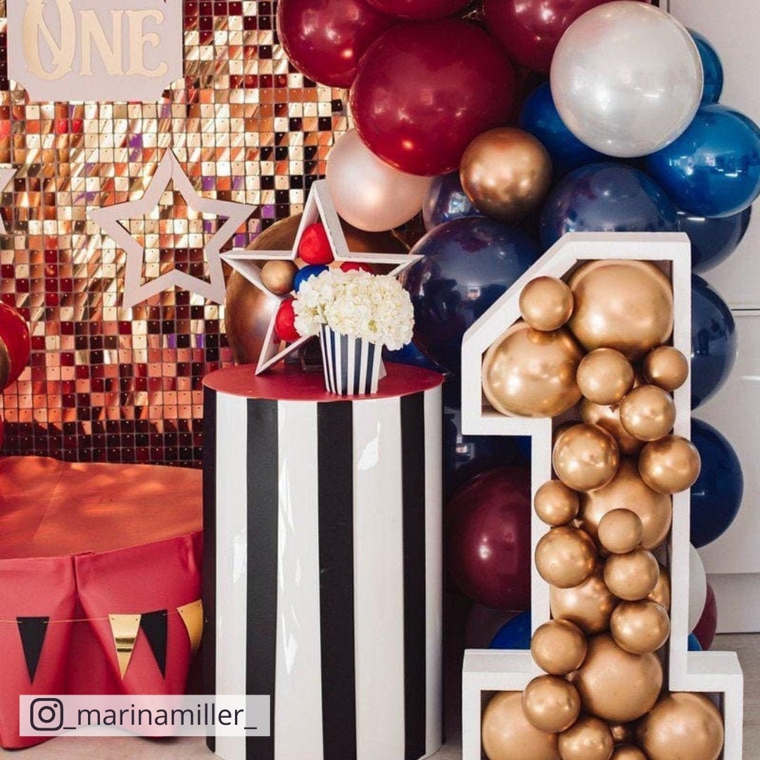 Les ballons d'anniversaire chiffre, indispensable et tendance - Blog  Tendance Boutik, décoration de mariage et anniversaire