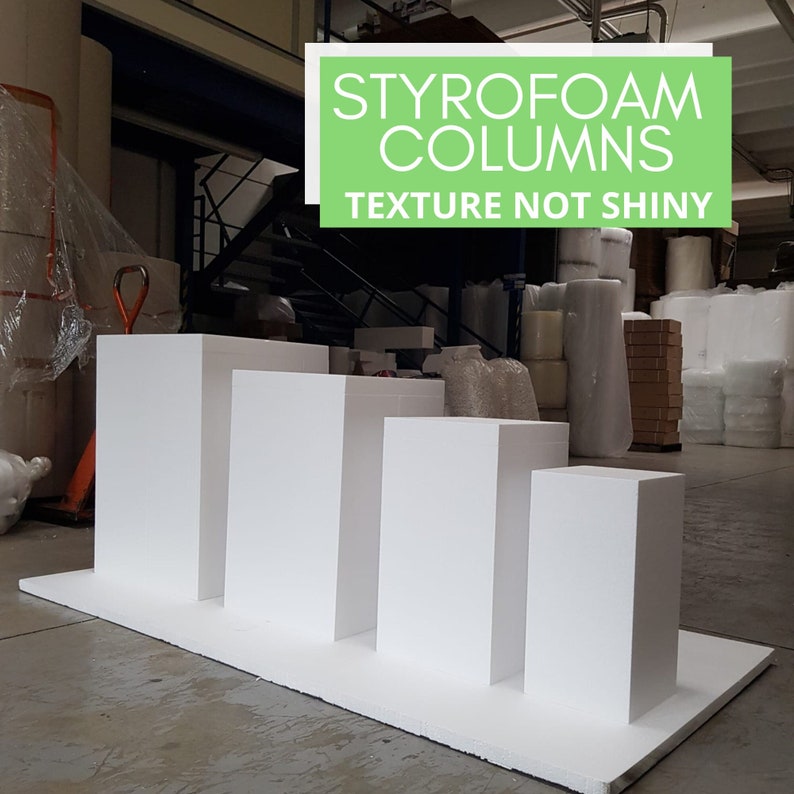 4 Stackable Pillars Kit, Columns, Cake Stand, Sweet Table Party ...