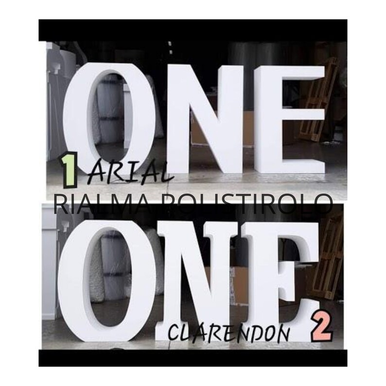 Letter Table One, Giant Styrofoam Letters, Baby First Birthday, Cake ...