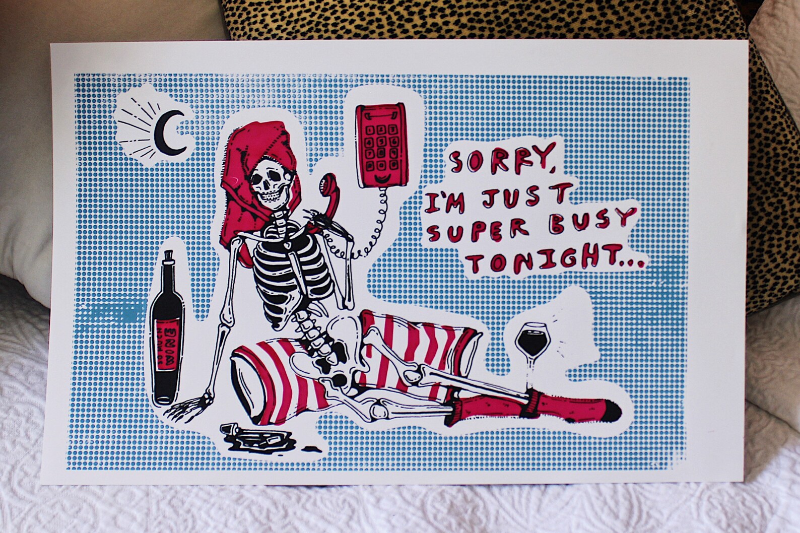 Sorry Im Busy Poster Etsy