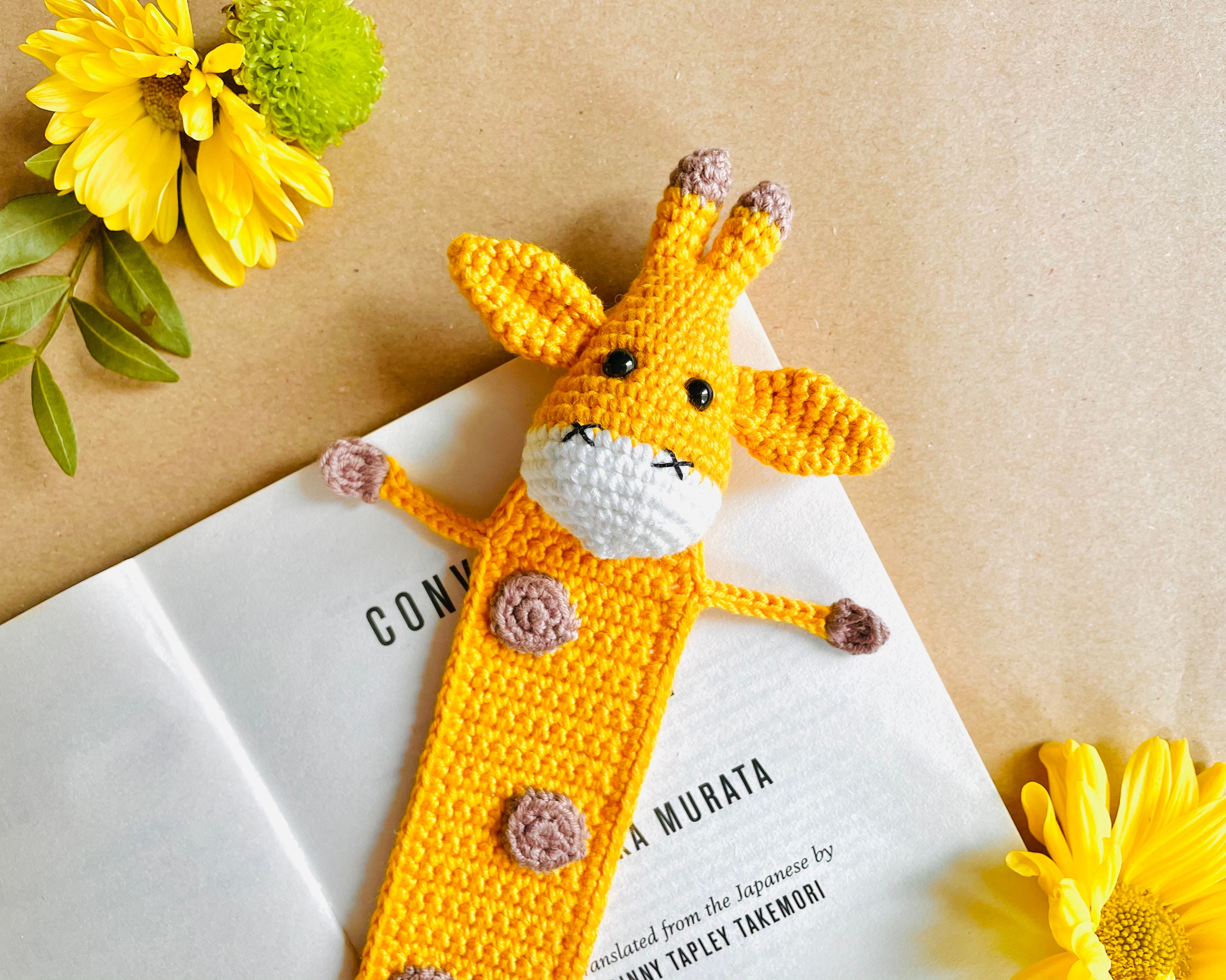 Girasole All'uncinetto Fatto A Mano – Regalo Di Ringraziamento Per Insegnanti, Con Messaggio Ispiratore, Decorazione Scrivania